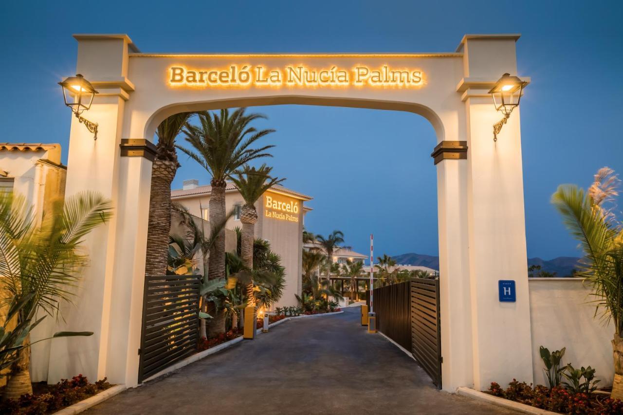 Barceló La Nucía Palms Hotel Exterior foto Entrance to Barceló La Nueva Palma
